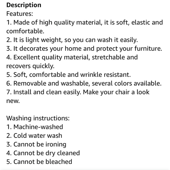 Dining Room Chair Covers - Picture 4 of 5